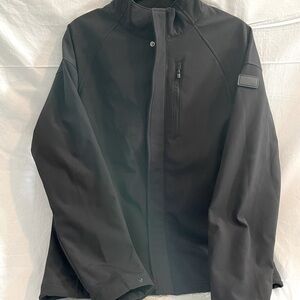 Tumi Mens Small Black Three Seasons Jacket Full Zip